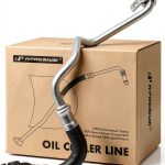 BMW Turbocharger Oil Line A-Premium Compatible-0