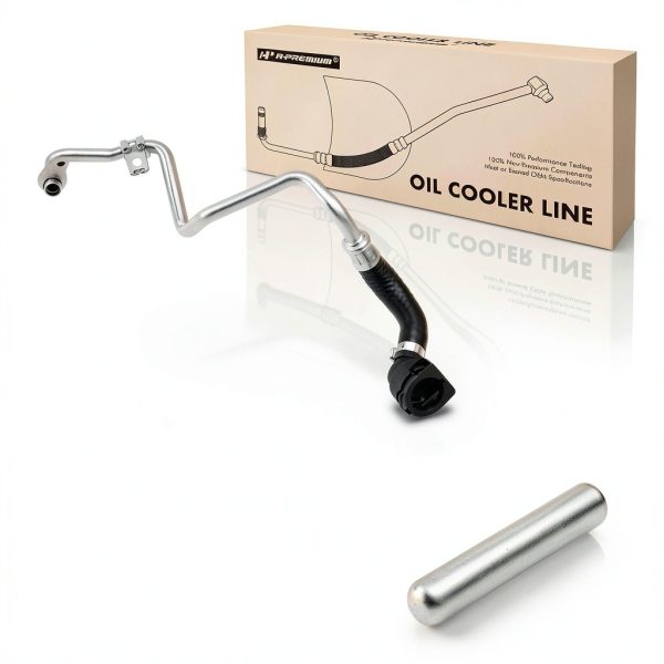 BMW Turbocharger Oil Line A-Premium Compatible-1