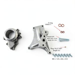 Sineside Turbo Pedestal for 99-03 Ford Powerstroke 7.3L GTP38 Bolt-On-0