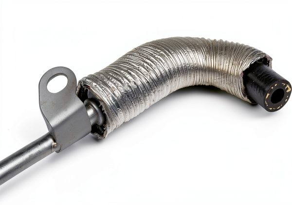 Dorman Turbocharger Coolant Line 625-831 Rubber Stainless Steel 15in-3