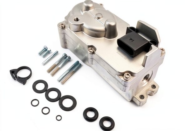 Turbo Actuator Getanye for Cummins X15 VGT Turbo Painted Exterior-0