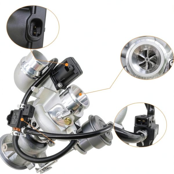 Turbocharger BRNEWKITS 12685688 Alloy High Flow Replacement for GMC-5