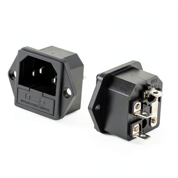 IEC320 Inlet Plug - ZYAMY 4PC C14 Socket AC 250V 10A-2