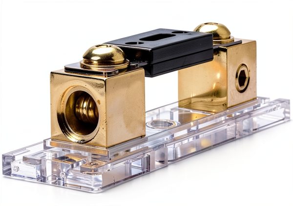 200A Inline ANL Fuse Holder E-LION with Gold Conductivity, Hex Wrench-1