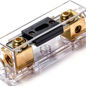 200A Inline ANL Fuse Holder E-LION with Gold Conductivity, Hex Wrench-0