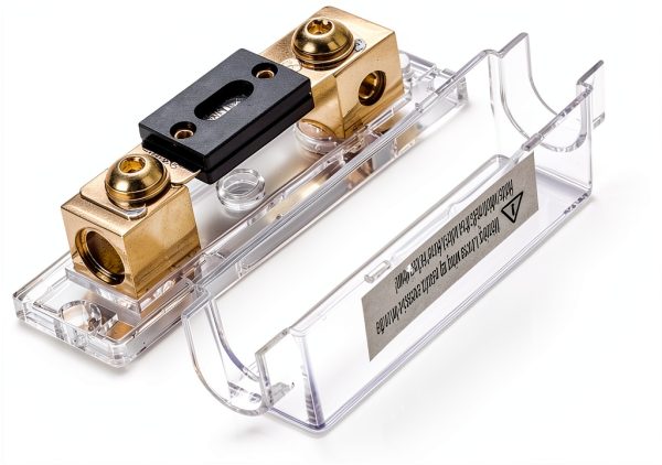 200A Inline ANL Fuse Holder E-LION with Gold Conductivity, Hex Wrench-4