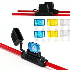 Recoil FHM62 Waterproof Fuse-holder 6AWG Copper 40A/60A/80A Fuses-0