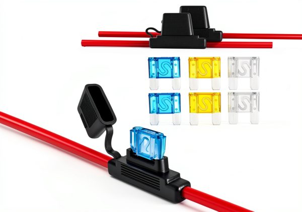 Recoil FHM62 Waterproof Fuse-holder 6AWG Copper 40A/60A/80A Fuses-0
