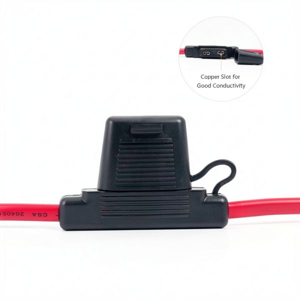 Recoil FHM62 Waterproof Fuse-holder 6AWG Copper 40A/60A/80A Fuses-2