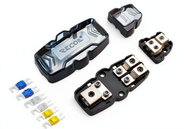 Fuse Distribution Combo Block RECOIL ZDFGK 2-Way Mini-ANL Fused Ground-0