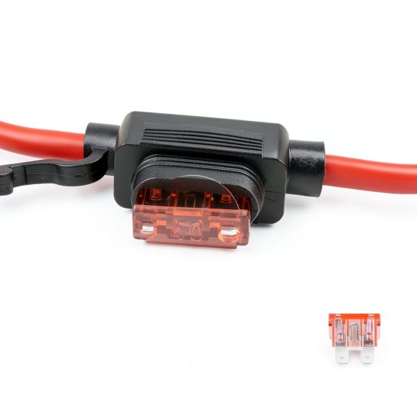 10 Gauge Inline Fuse Holder 4PCS 12V 40A Waterproof ATC Beaiguna-5