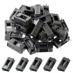BLX-A 5 x 20 mm PCB Fuse Holder by Styquenzer – Black Plastic 30 Pack-0