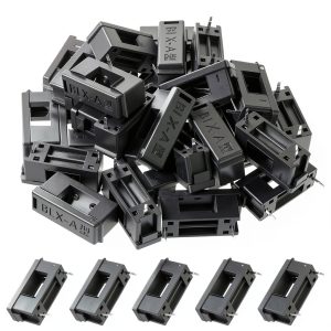 BLX-A 5 x 20 mm PCB Fuse Holder by Styquenzer – Black Plastic 30 Pack-0
