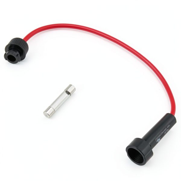 6IN1 Wired Mounting Fuse Holder LUORNG PF Bakelite 5×1A Glass Fuses-2