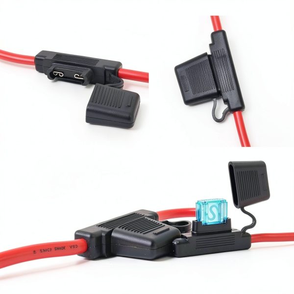 Recoil FHM62 Waterproof Fuse-holder 6AWG Copper 40A/60A/80A Fuses-1